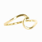 Gold WAVE RING